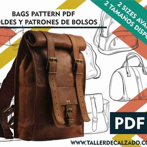 BLAS - Bag pattern - backpack pattern - 2 sizes available  sewing pattern - download PDF - digital pattern - DIY