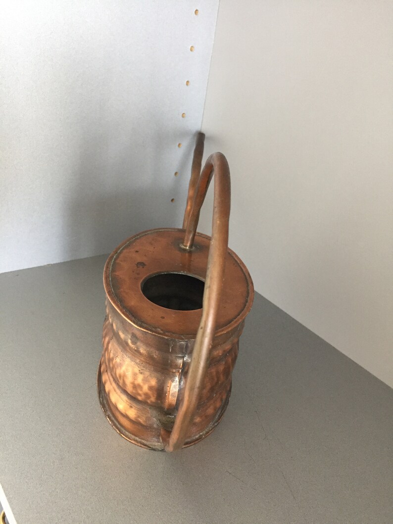 Vintage Copper Watering Can Retro Watering Can Swiss Made Indoor Watering Can, 1950s Copper Houseplant Watering Can