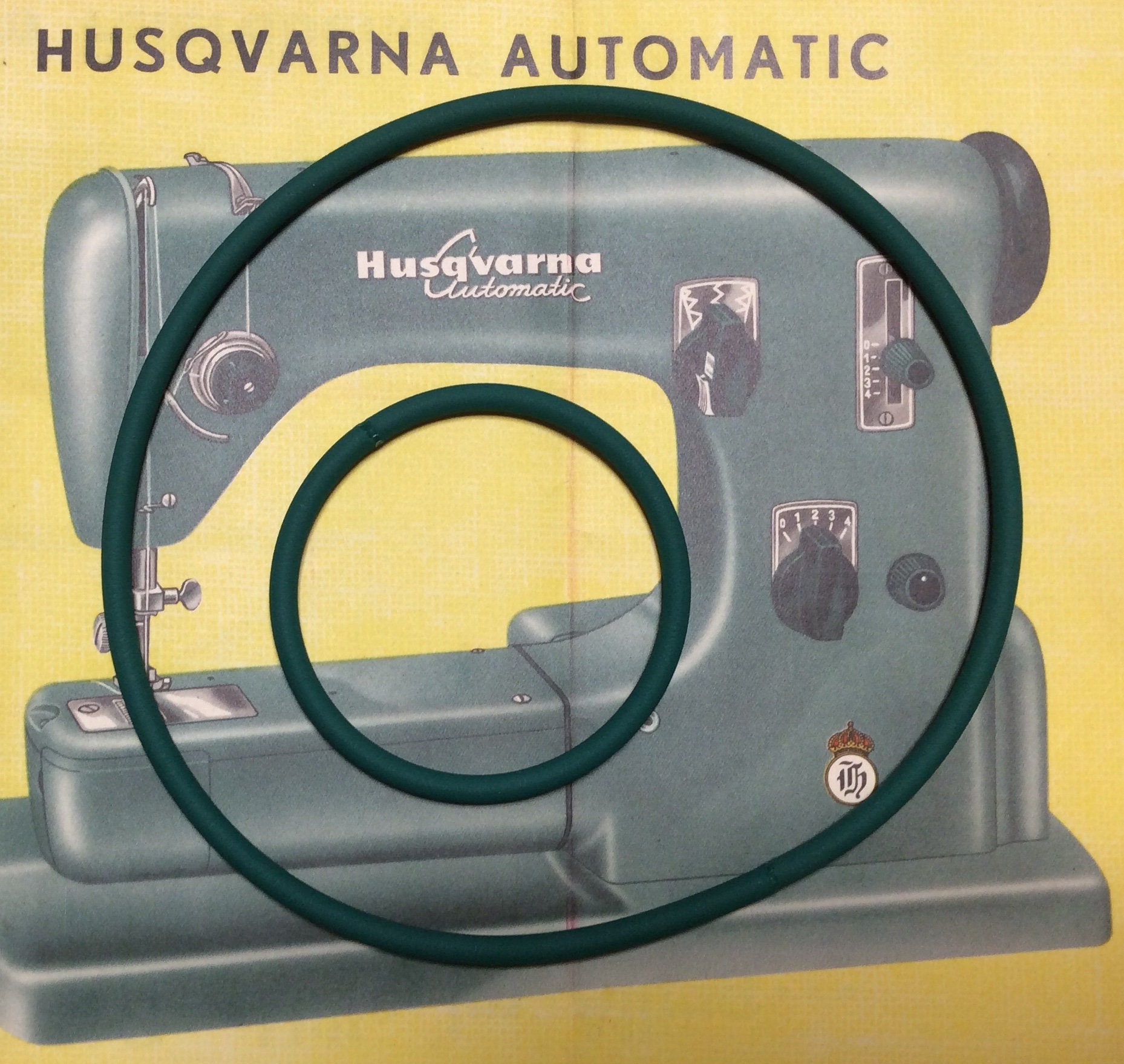 Drive Belts for Vintage Husqvarna 19 29 21 CL8 Automatic Adult Pic Hq