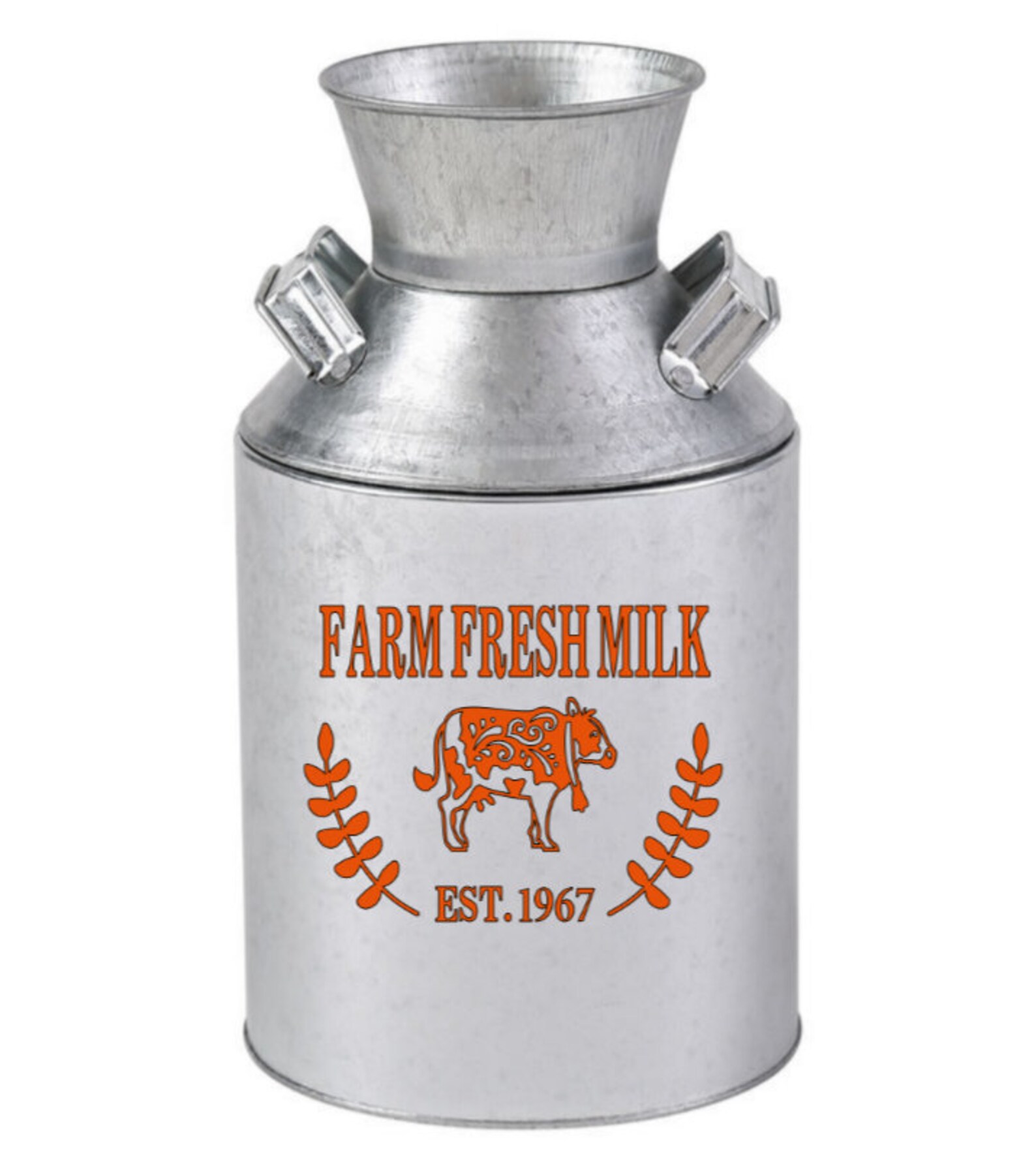 Farm Fresh Milk Milk Can Decal Milk Cow Decal Farmhouse - Etsy