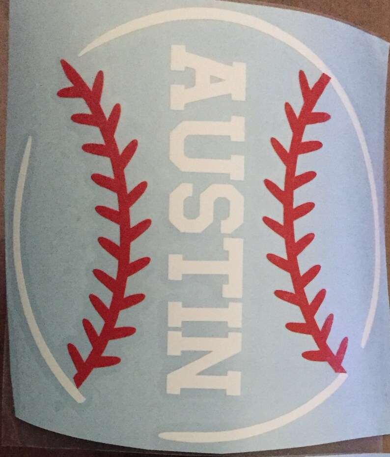 Custom helmet decal helmet name decal baseball name decal Etsy