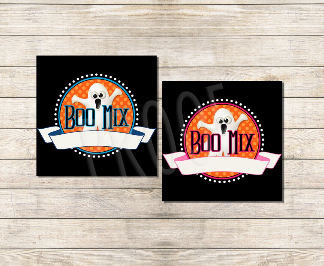 Halloween BOO Mix Printable 2