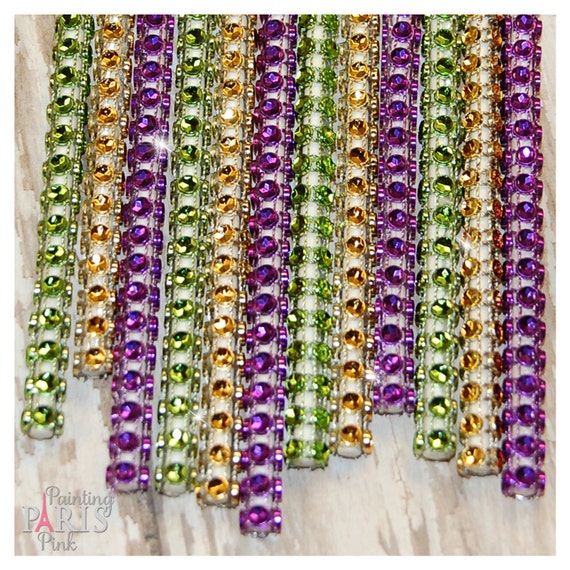 Mardi Gras Shimmer Sticks - NEW TREND ALERT - Glam for Lollipops, Cake Pops and All Things Party Il_570xn