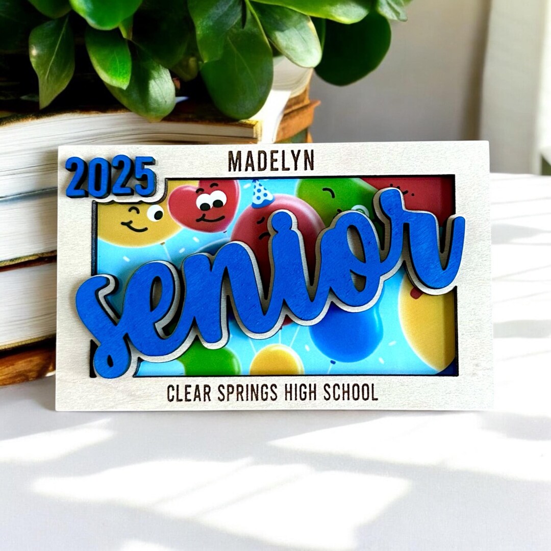 Personalized Graduation Gift Card Holder | Engraved Wood | High School ...