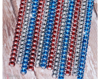 4th of July Shimmer Sticks - NEW Trend Alert - Glam for Lollipops, Cake Pops and All Things Party