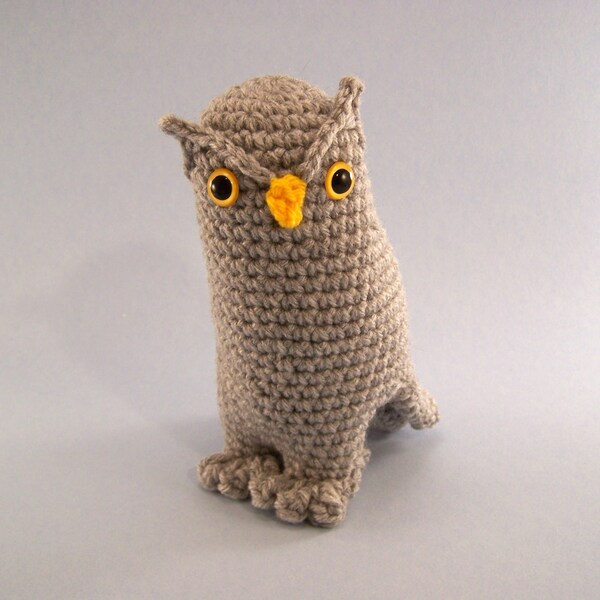 Grey Owl Crochet