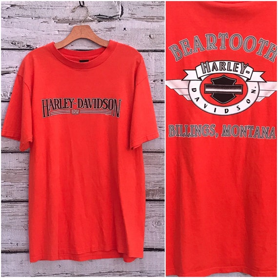 red harley davidson shirt