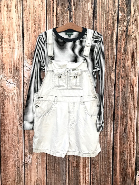 80s overalls shorts