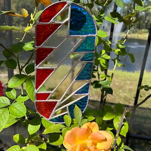 Grateful Dead Stained Glass Suncatcher