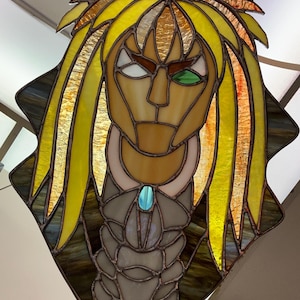 David Bowie Stained Glass Labyrinth Goblin King