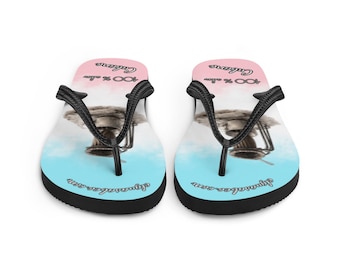 Cuban Flip Flops | 100% ADN Cubano | Cuban Culture Beach Sandals | El Guasabeo