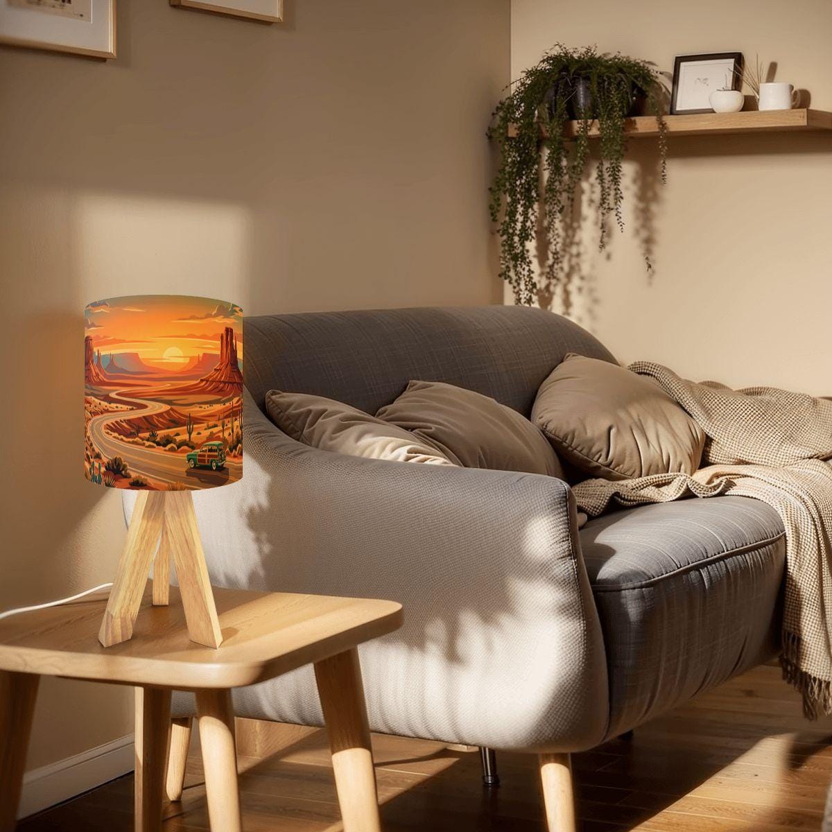 Saguaro Cactus Wood Lamps - Etsy