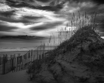 Corolla Beach Sand Dune and Sky