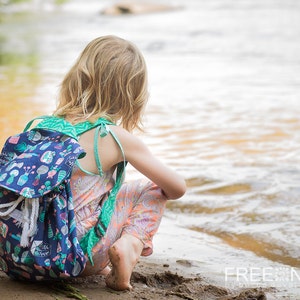 Little Collector Backpack PDF Sewing Pattern for a Toddler Bag image 2