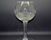 Vintage quot COLLEEN quot By WATERFORD Crystal Oversized Wine Hand Blown and Cut Glass from Ireland