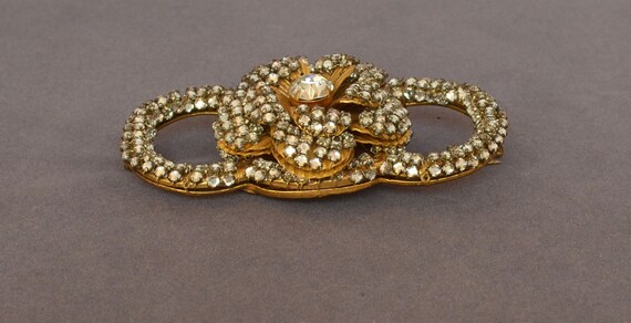 GLORIOUS Vintage 1940 MIRIAM HASKELL  Rhinestone … - image 7