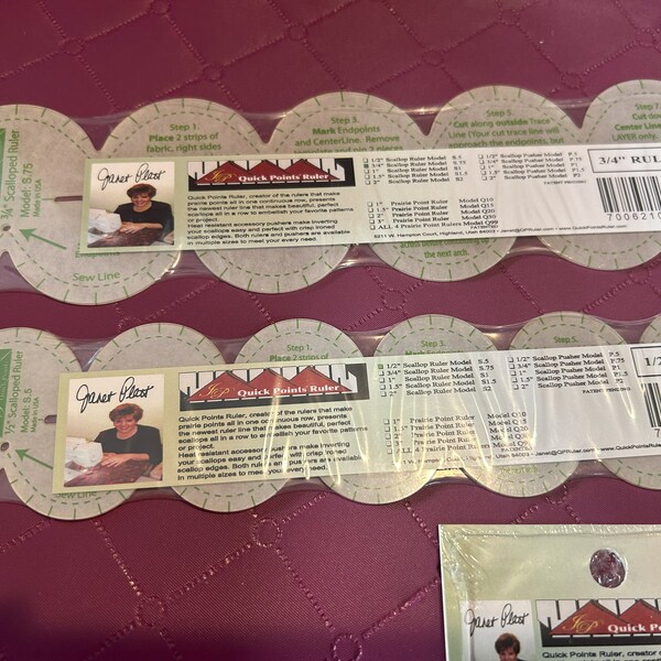 Scalloped Ruler - Etsy