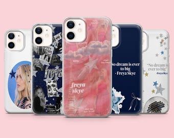 Freya Skye Handyhülle mit Musik- und Popkünstlermotiv für iPhone 17 Pro, 16, 15, 14, 13, Samsung S26, S25, S24, S23 Fe, A16, A56, Pixel 10, 9