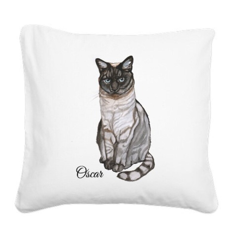 Custom Pet Portrait Cushion Cover. Pet portrait pillow ...
