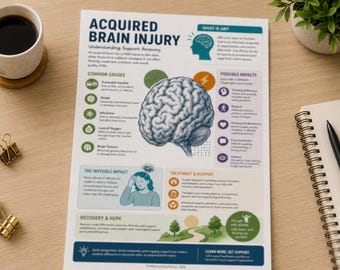 Lesión cerebral adquirida: folleto informativo para familiares/cuidadores - Terapia del habla - Rehabilitación
