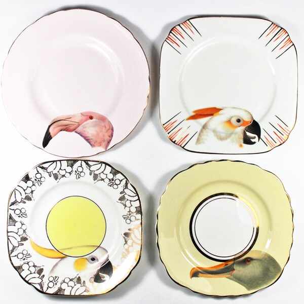 Beautiful Birds plate set