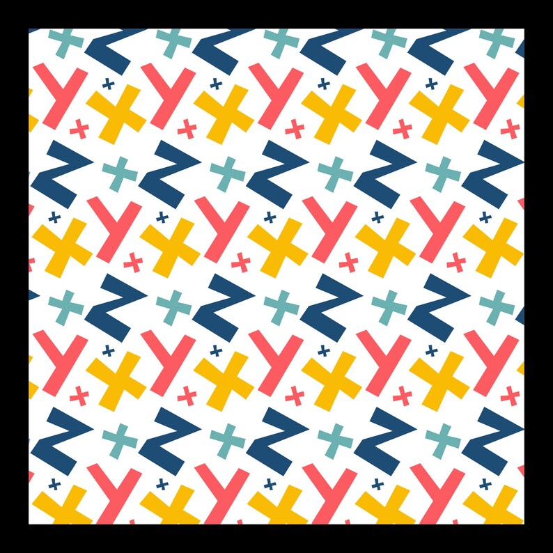 School Digital Paper | Classroom Supplies Scrapbook Backgrounds ...