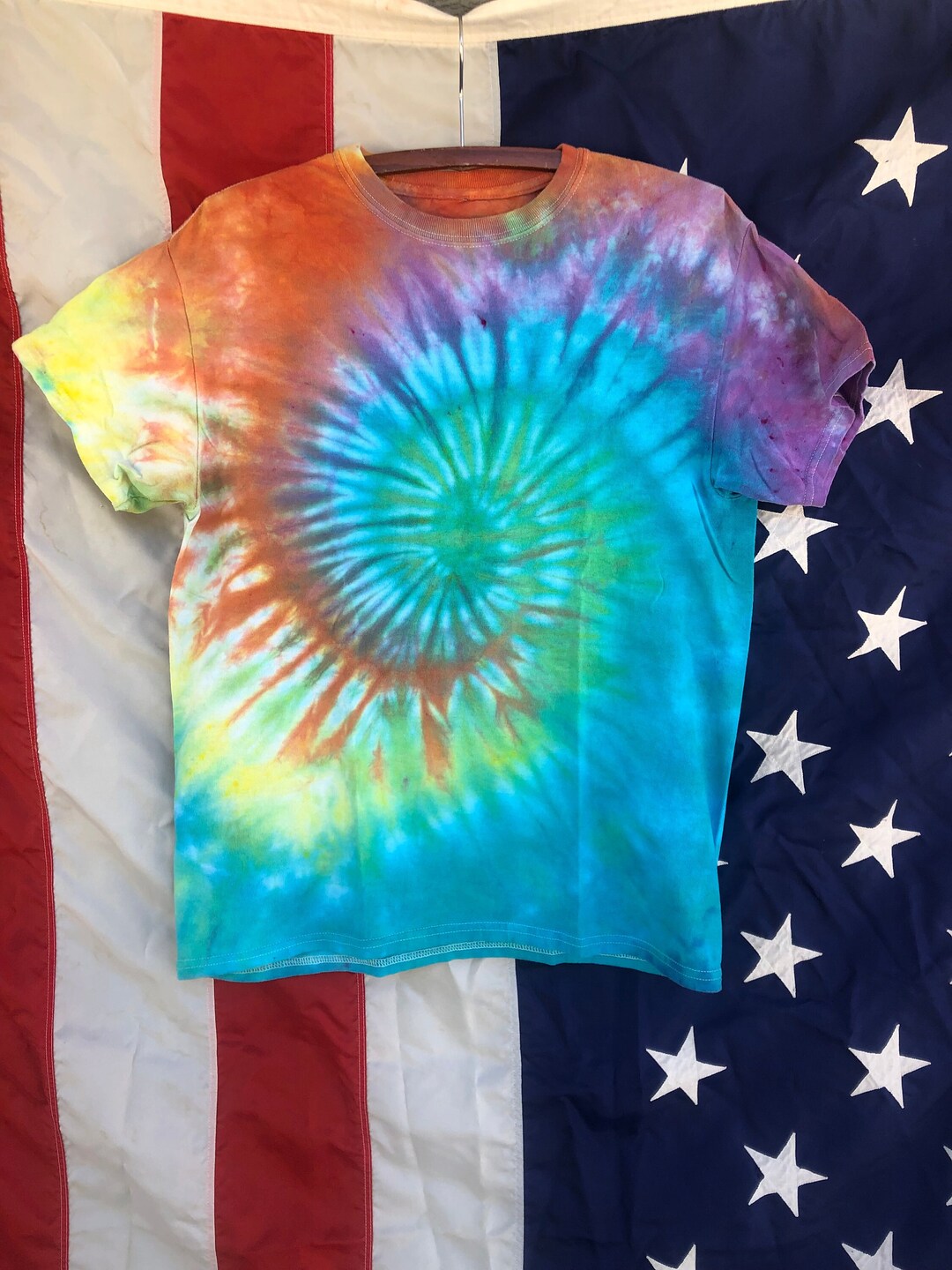 pastel tie dye t shirt