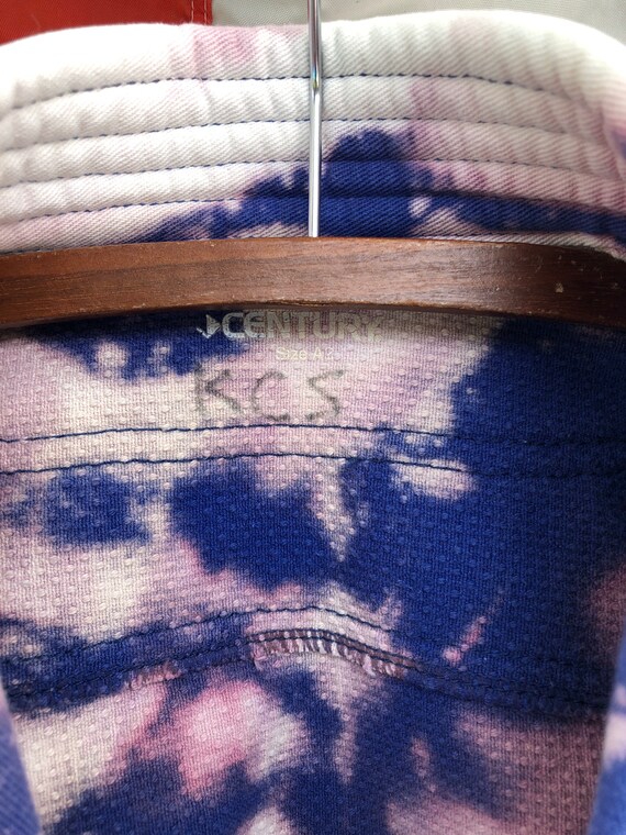Reverse Tie Dye Karate Jacket - image 5