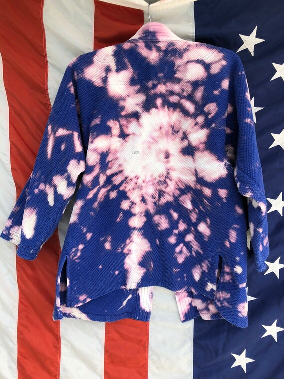 Reverse Tie Dye Karate Jacket - image 6