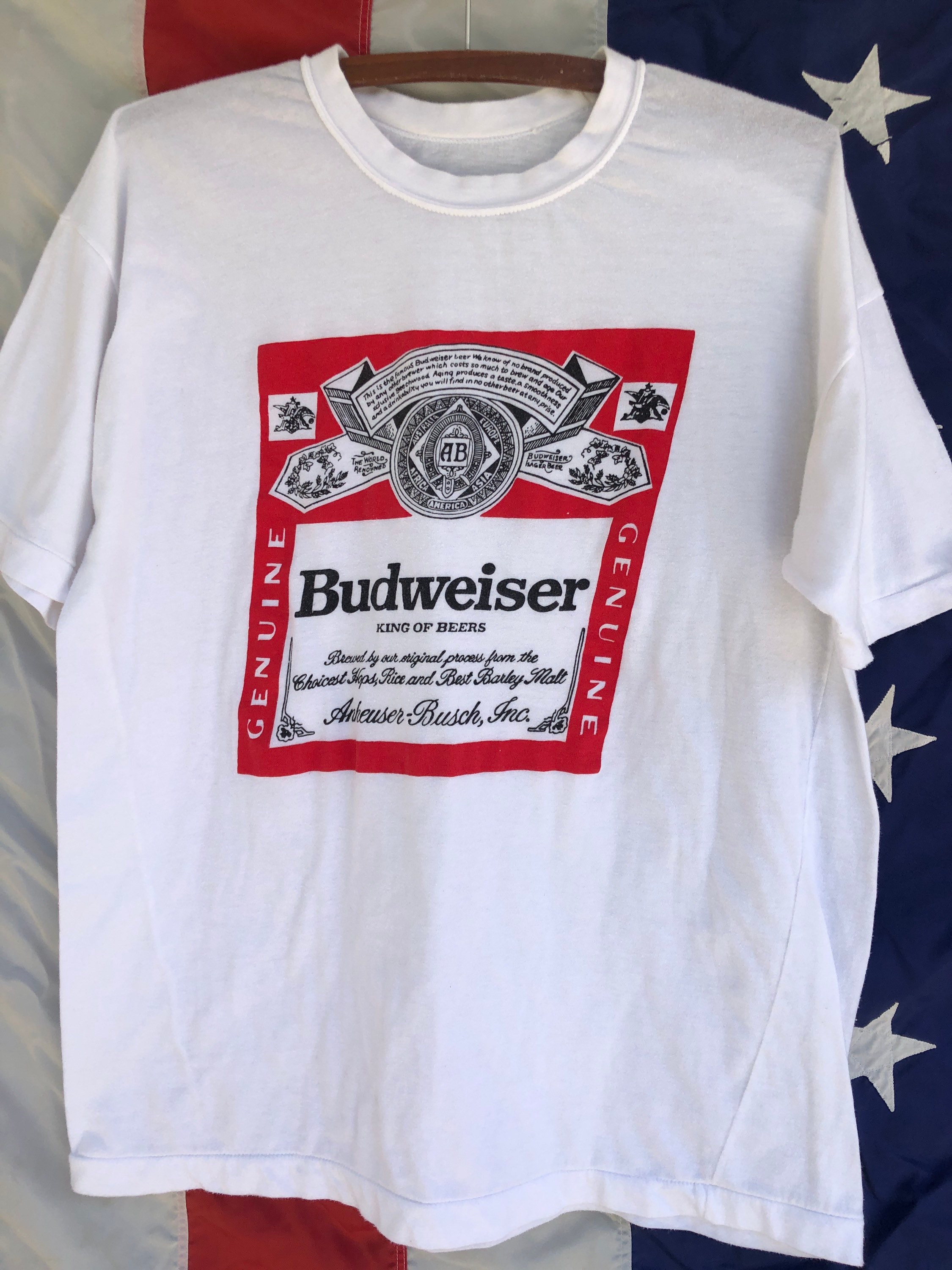 T shirt budweiser deals