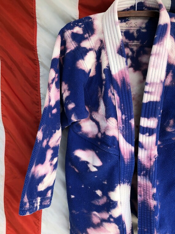 Reverse Tie Dye Karate Jacket - image 3