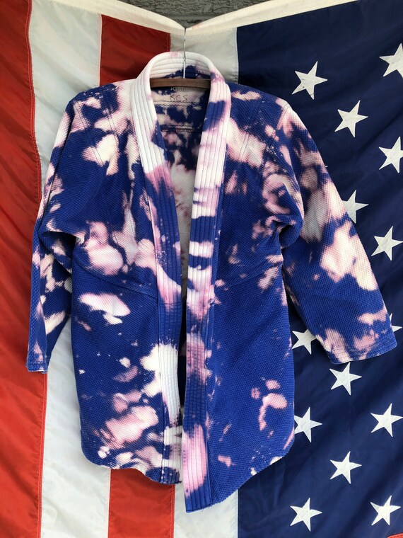Reverse Tie Dye Karate Jacket - image 1