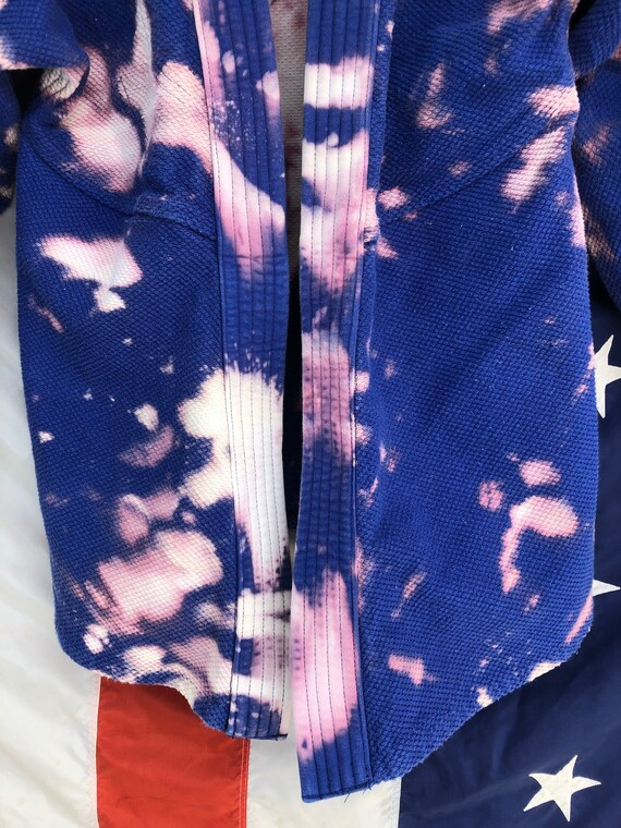 Reverse Tie Dye Karate Jacket - image 4