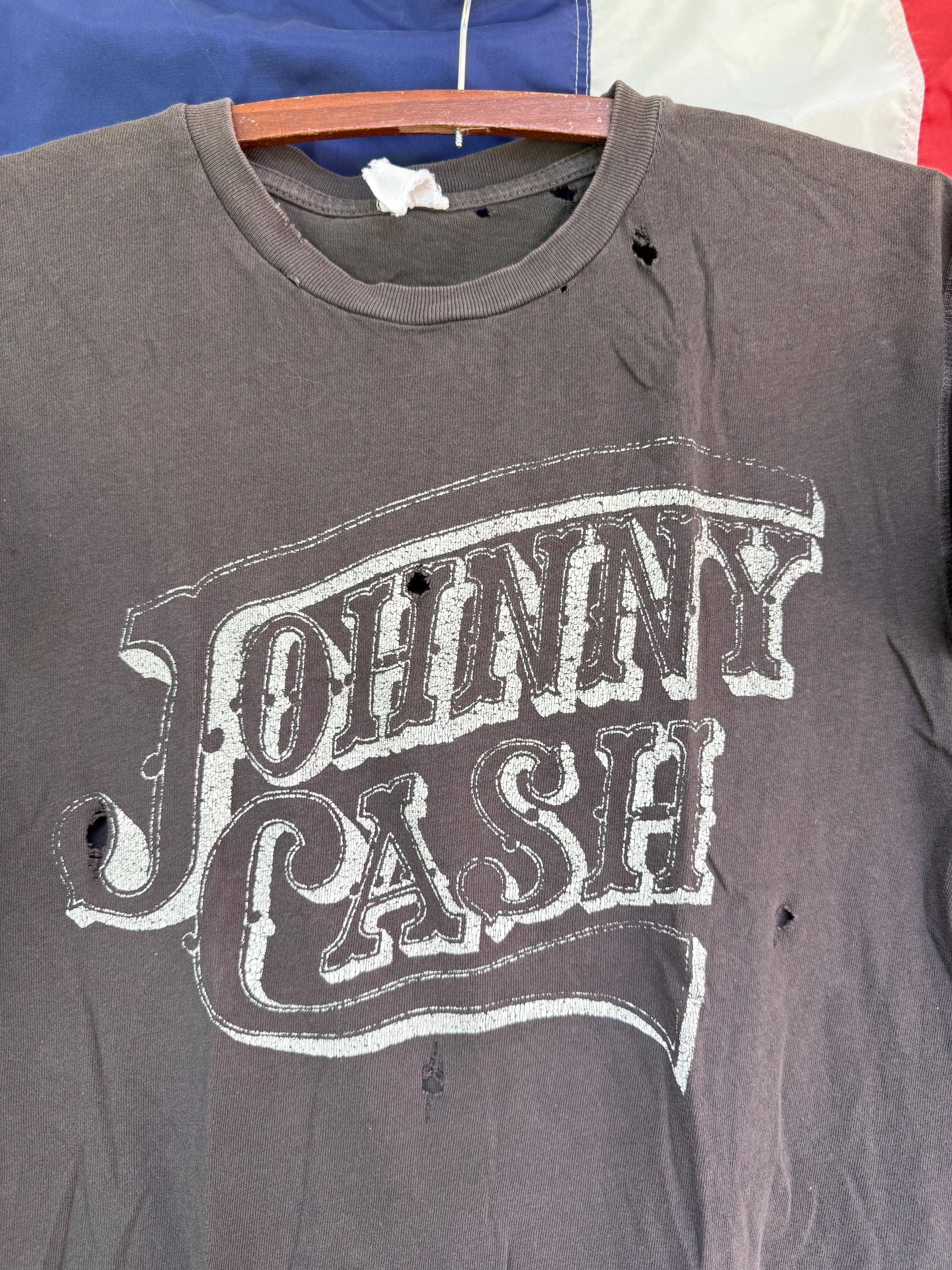Johnny Cash T-shirt - Etsy