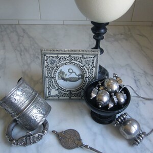 Antique Silver Fibula, Brooch, North Africa image 5