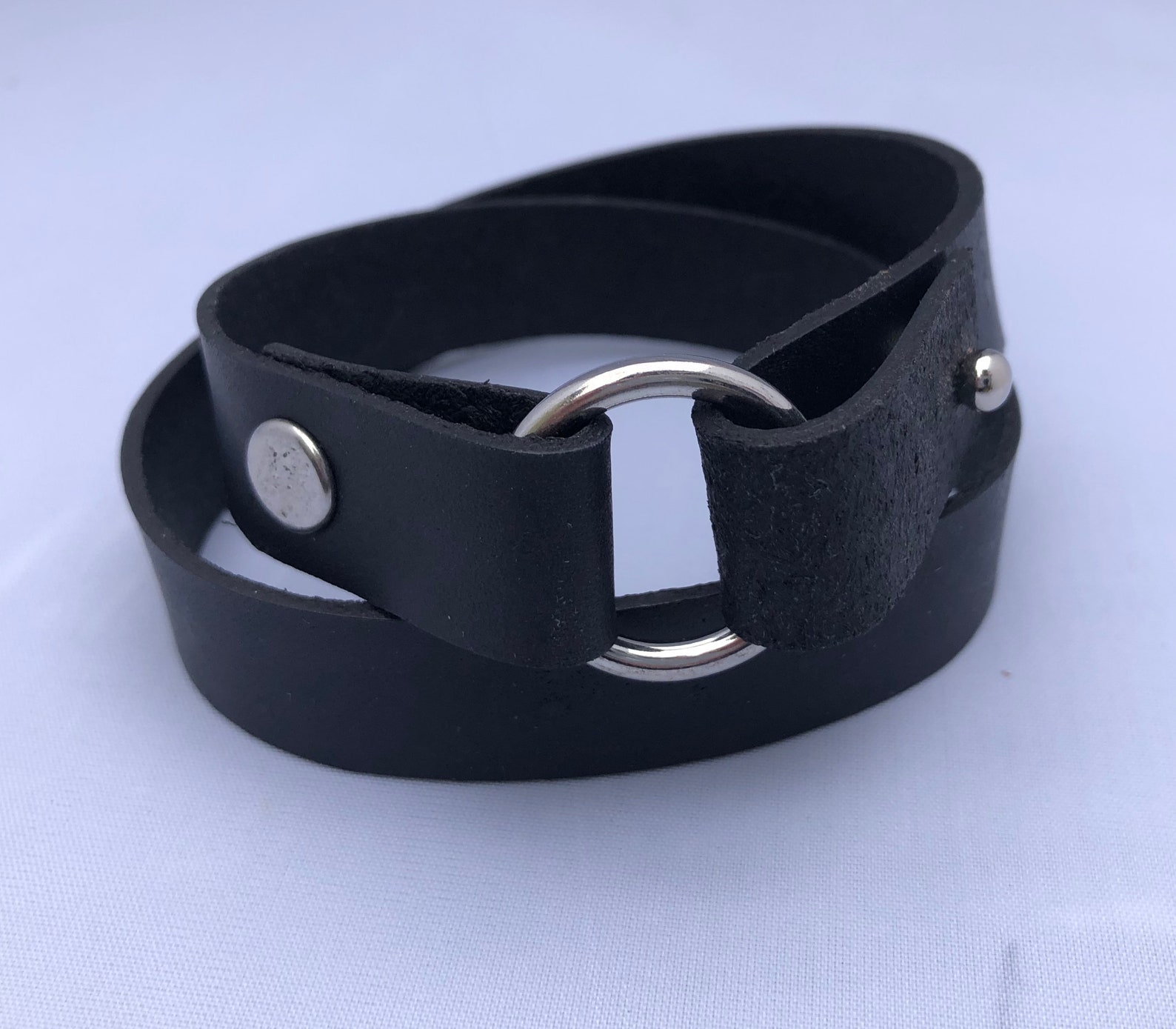 Double Wrap O Ring Bracelet Etsy