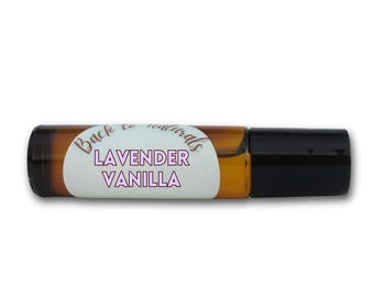 Lavendel Vanille Parfümöl - Lavendel Duftrolle Parfüm - Vanille Duftöl - Blumiger Duft