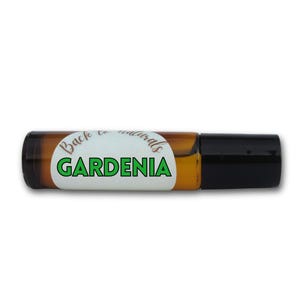Gardenia Fragrance Oil - Gardenia Perfume Roll on bottle - Floral Fragrance for her