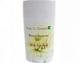 Desodorante sin aluminio - Elige tu aroma Tubo de desodorante Neem - Desodorante de coco casero