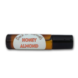 Honey Almond Fragrance Oil -  Perfume Roll on bottle - Fragrance for Her - Best Seller Perfume