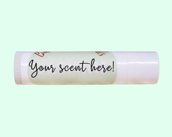 Baume à lèvres bio - Sans parfum OU Choisissez votre parfum - Baume à lèvres rouge à lèvres au beurre de karité bio fait main