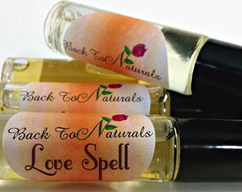 Love Spell Perfume - Jasmine Perfume Oil - Roll On Oil Perfume Bottle .35 oz - Coconut Perfume Oil