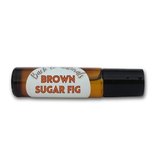 Brown Sugar and Fig Fragrance Oil  - Perfume/ Fragance Oil  in a Roll on bottle - Vegan perfume/ Fragrance for her/ him