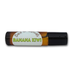Banana Grapefruit Fragrance Oil -  Kiwi Vanilla Roll on bottle - Coconut Fragrance for Her - Best Seller Perfume
