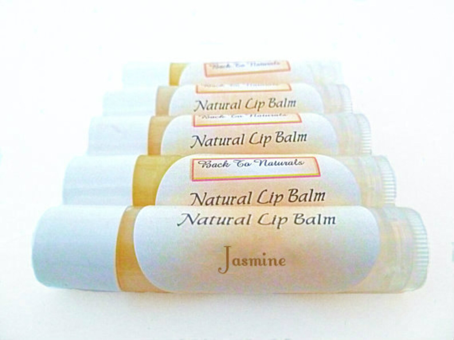 Jasmine Lip Balm All Natural With Organic Shea Butter, Cocoa Butter and