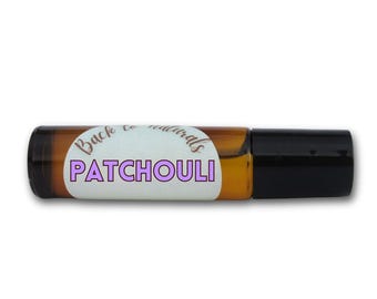 Patchouli Perfume Oil _ Patchouli Roll On Perfume Natural - 100% Pure Essential Oils unisex Spicy Fragrance - Patchouli Fragrance