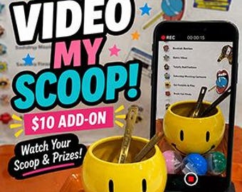 Video My Mystery Scoop Add-On | Watch Your Scoop & Prizes
