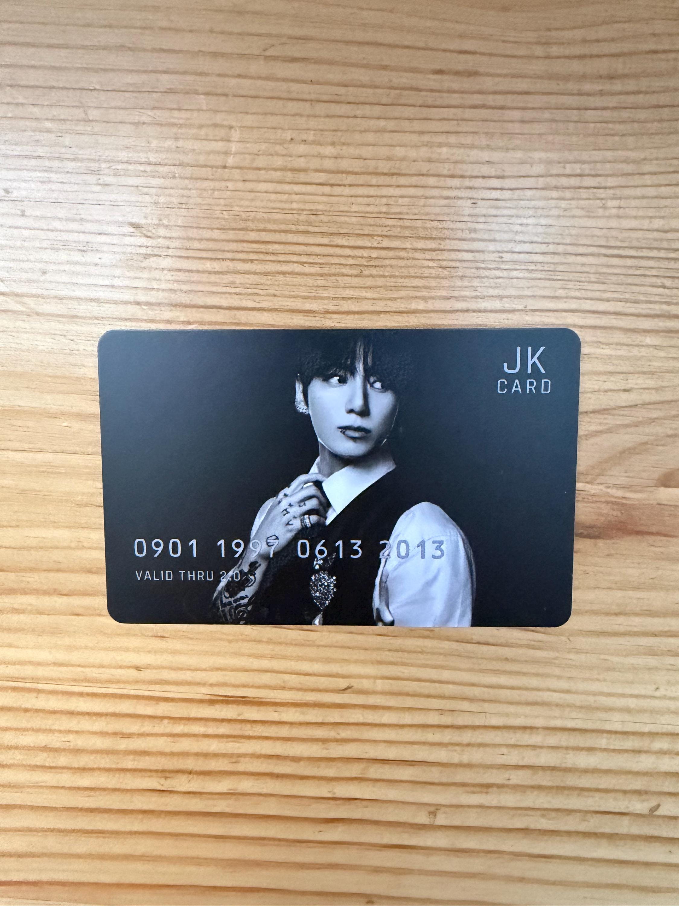 Jin Credit Card - Etsy