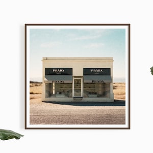Marfa Texas Print in 35mm Film, Photographic Print on Matte 100% Cotton Paper