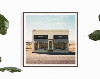 Marfa Texas Print in 35mm Film, Photographic Print on Matte 100% Cotton Paper